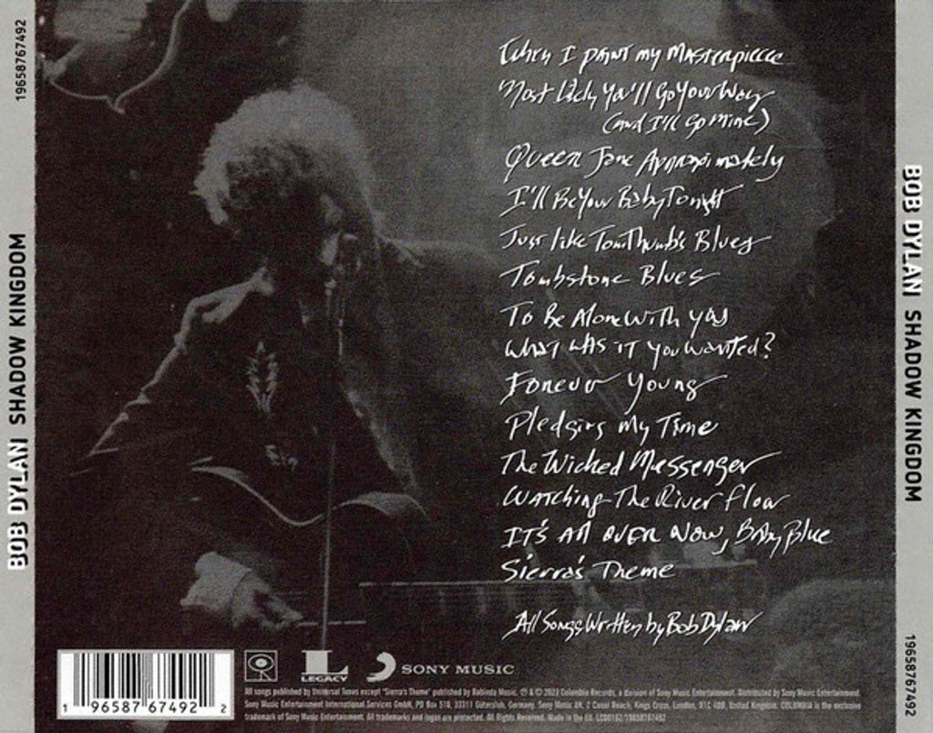 Bob Dylan – Shadow Kingdom Music CD