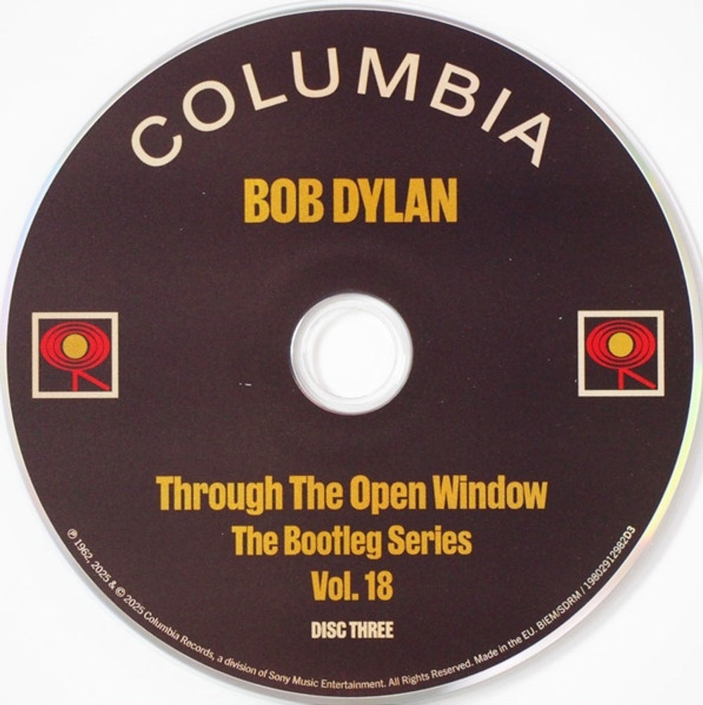 Bob Dylan – The Bootleg Series Vol. 18: Through The Open Window, 1956-1963 (8-CD) Music CD