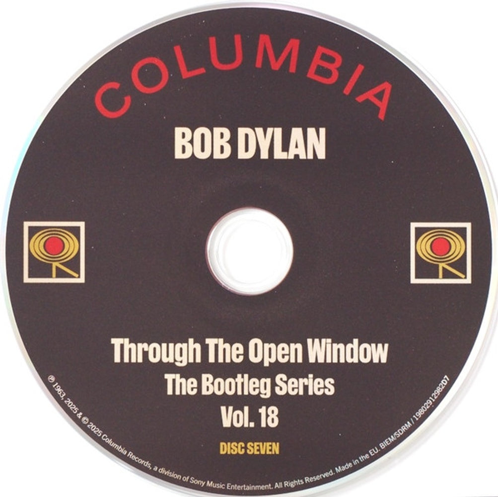 Bob Dylan – The Bootleg Series Vol. 18: Through The Open Window, 1956-1963 (8-CD) Music CD