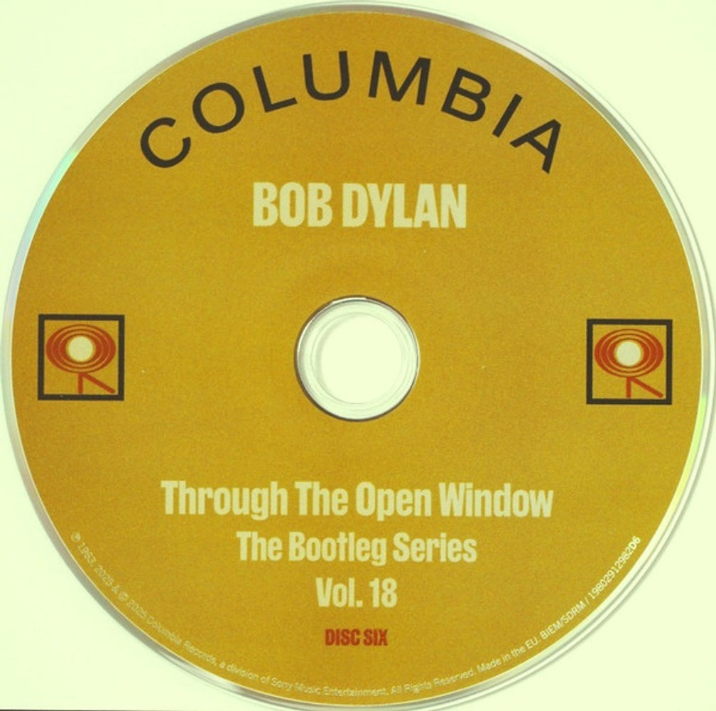 Bob Dylan – The Bootleg Series Vol. 18: Through The Open Window, 1956-1963 (8-CD) Music CD