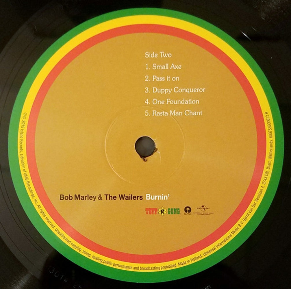 Bob Marley – Burnin (LP Vinyl) Vinyl Record