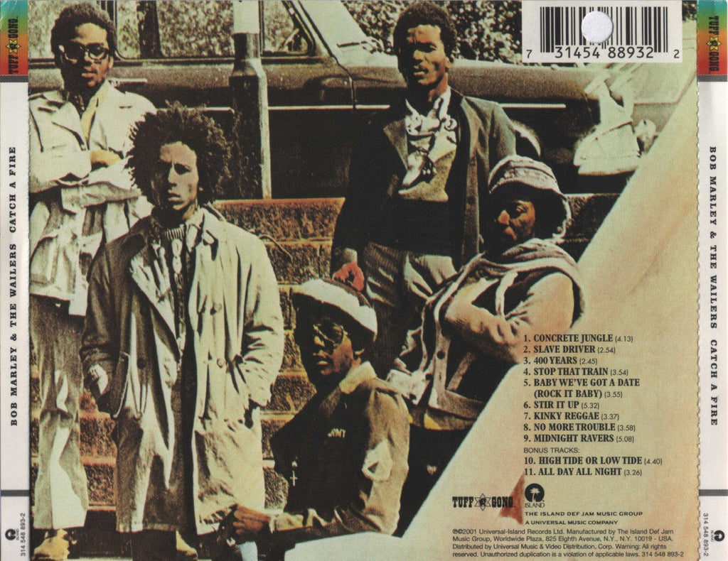 Bob Marley – Catch A Fire (LP Vinyl) Vinyl Record