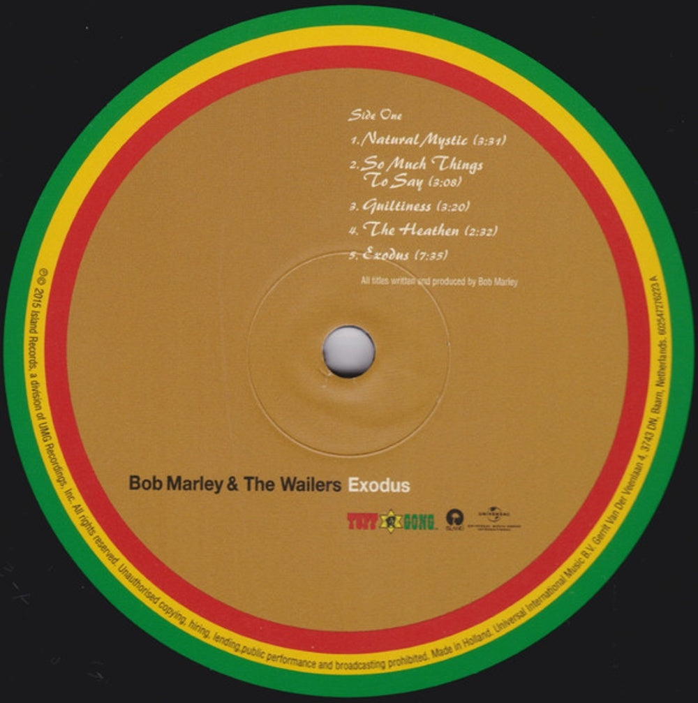 Bob Marley – Exodus (LP Vinyl) Vinyl Record