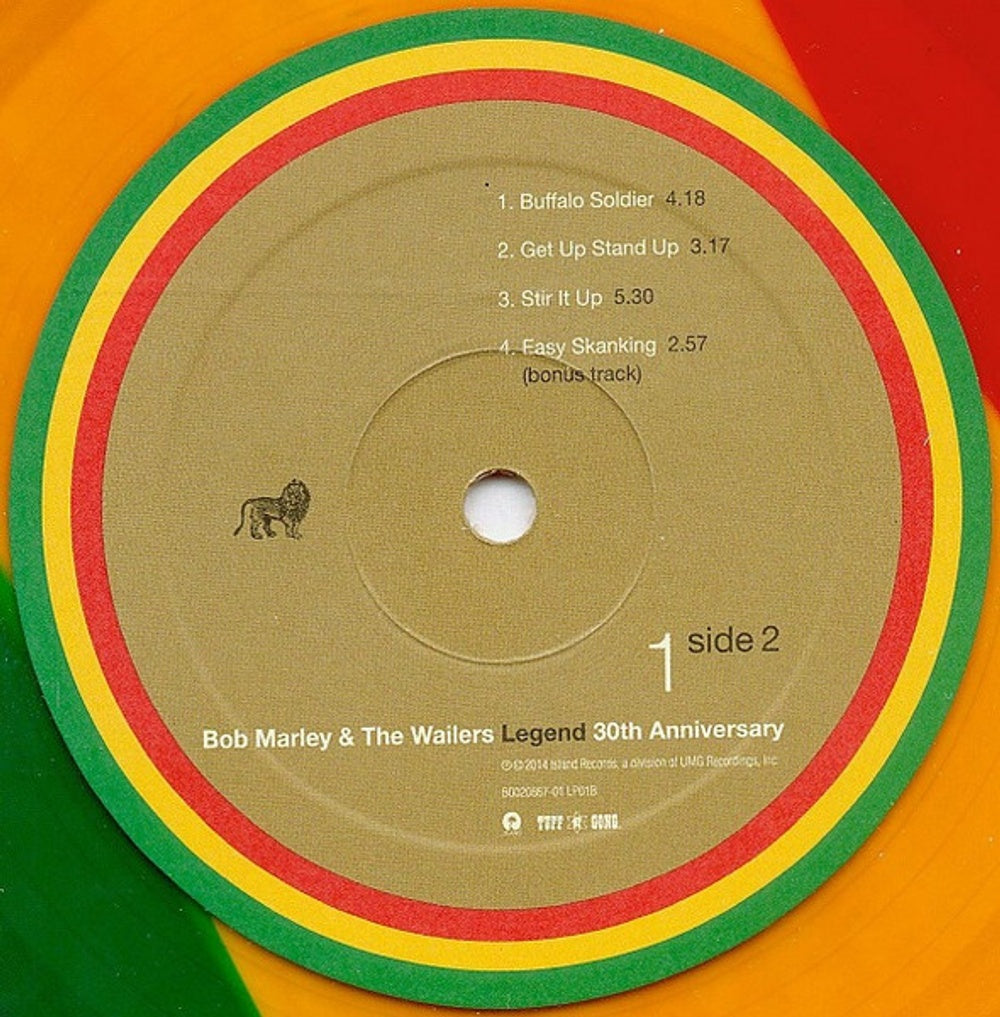 Bob Marley – Legend: 30th Anniversary Edition (2-LP Vinyl) Vinyl Record