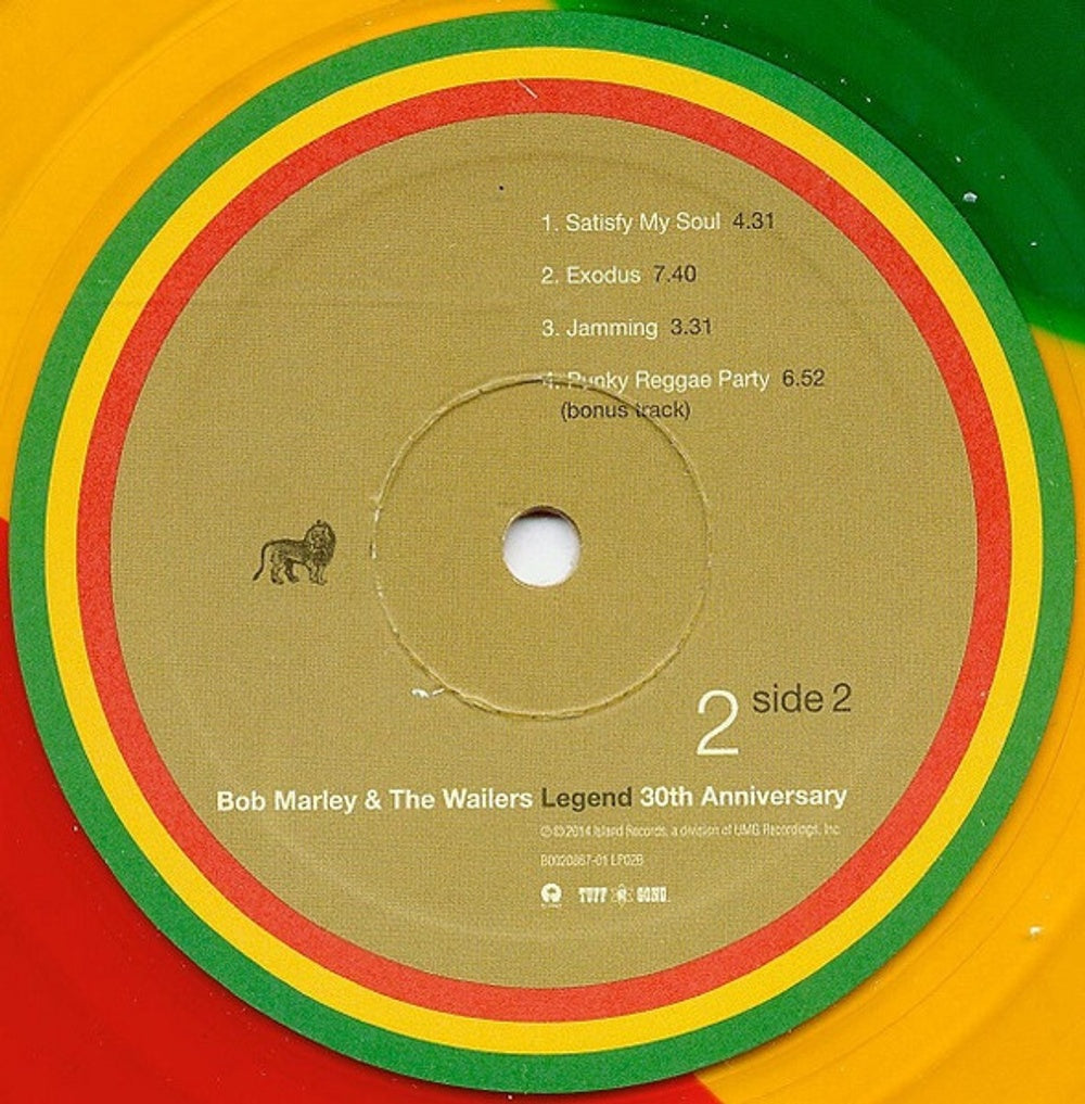 Bob Marley – Legend: 30th Anniversary Edition (2-LP Vinyl) Vinyl Record