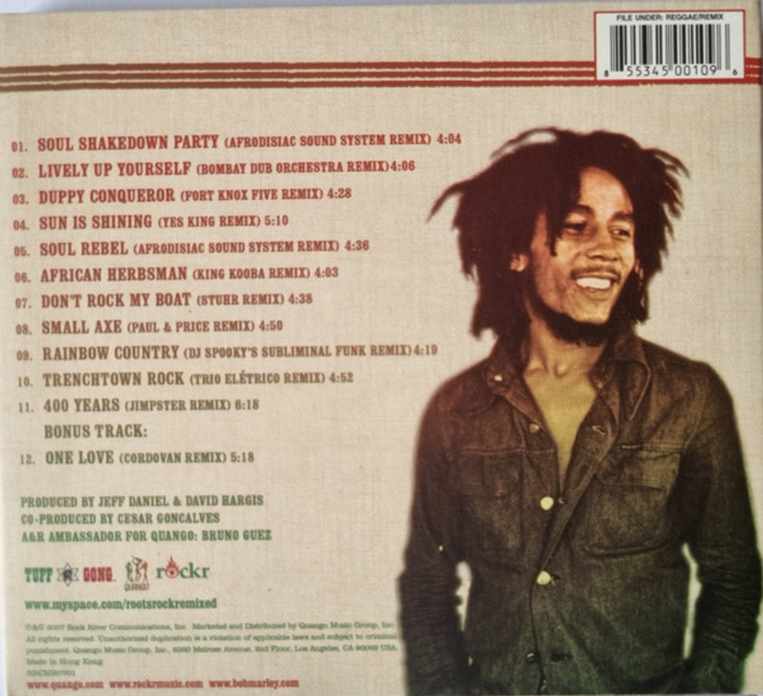 Bob Marley – Roots Rock Remixed Music CD