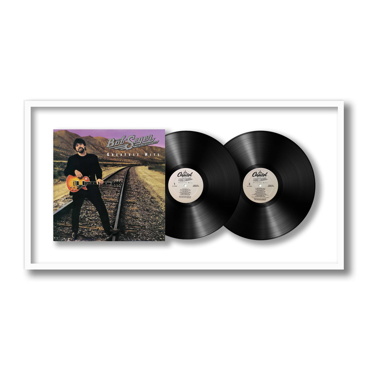 Bob Seger - Greatest Hits - Framed Vinyl Record