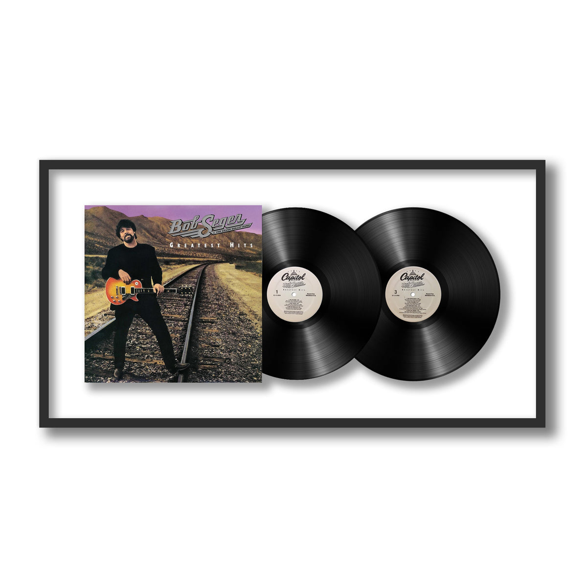 Bob Seger - Greatest Hits - Framed Vinyl Record
