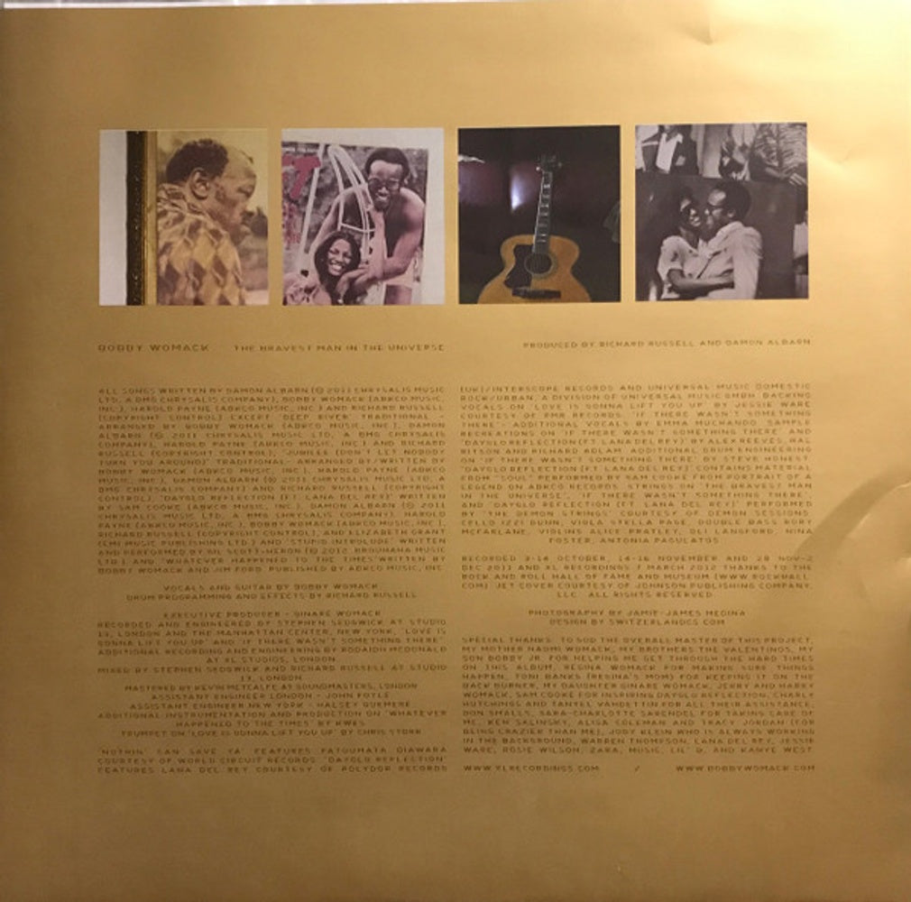 Bobby Womack – The Bravest Man In The Universe (LP Vinyl) Vinyl Record