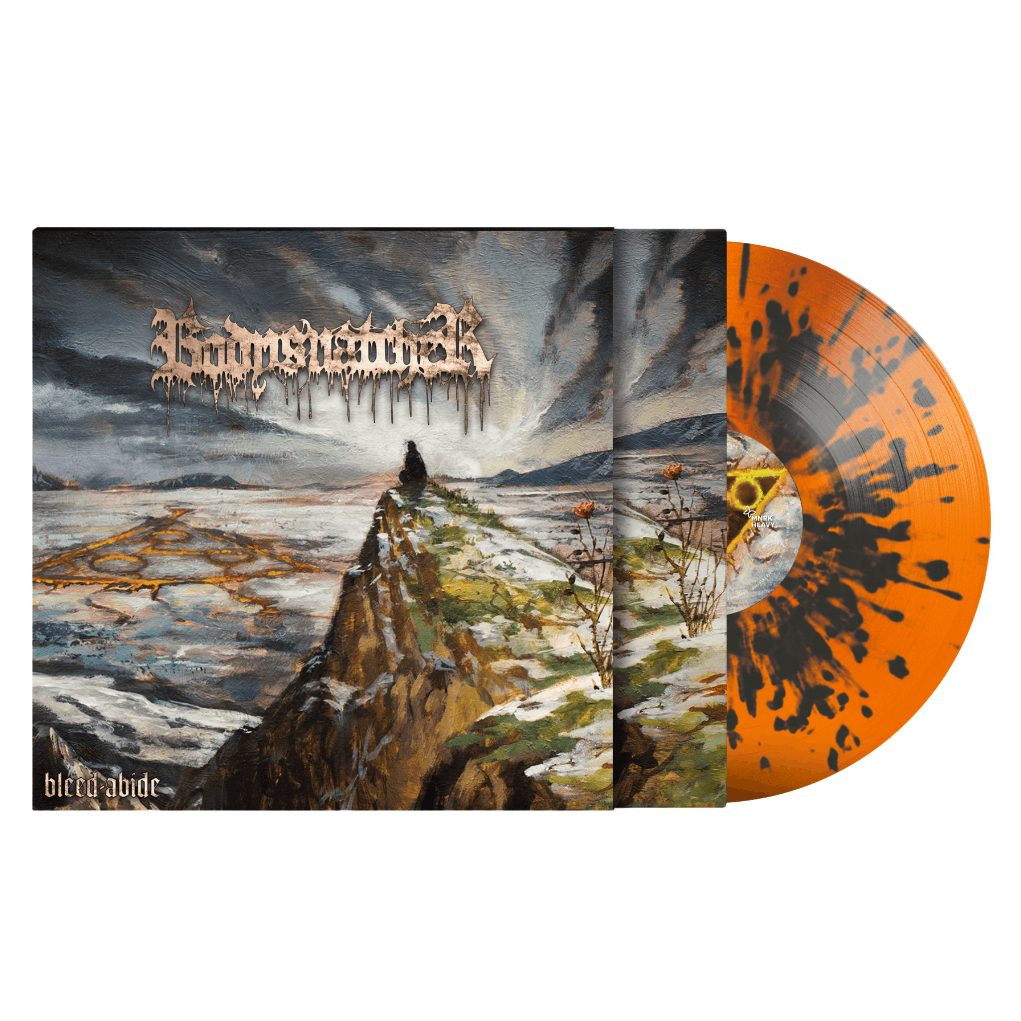 Bodysnatcher - Bleed-Abide Orange Crush Vinyl Record