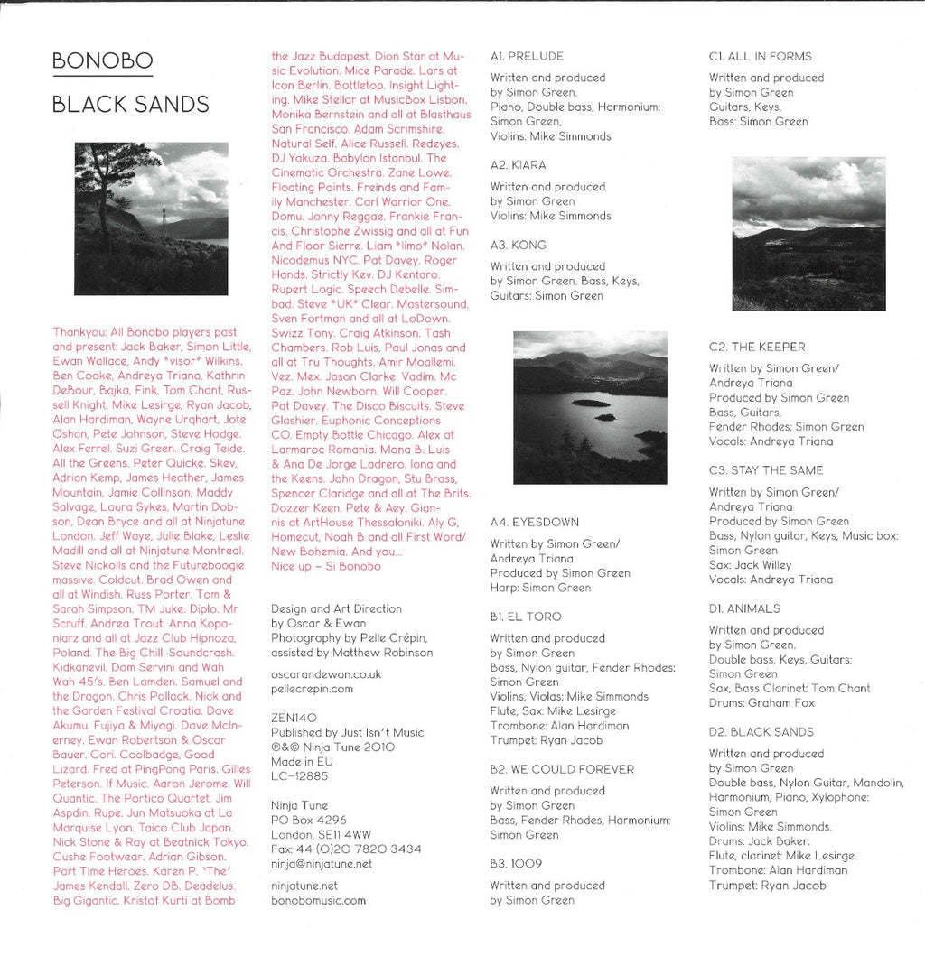 Bonobo – Black Sands (2-LP Vinyl) Vinyl Record