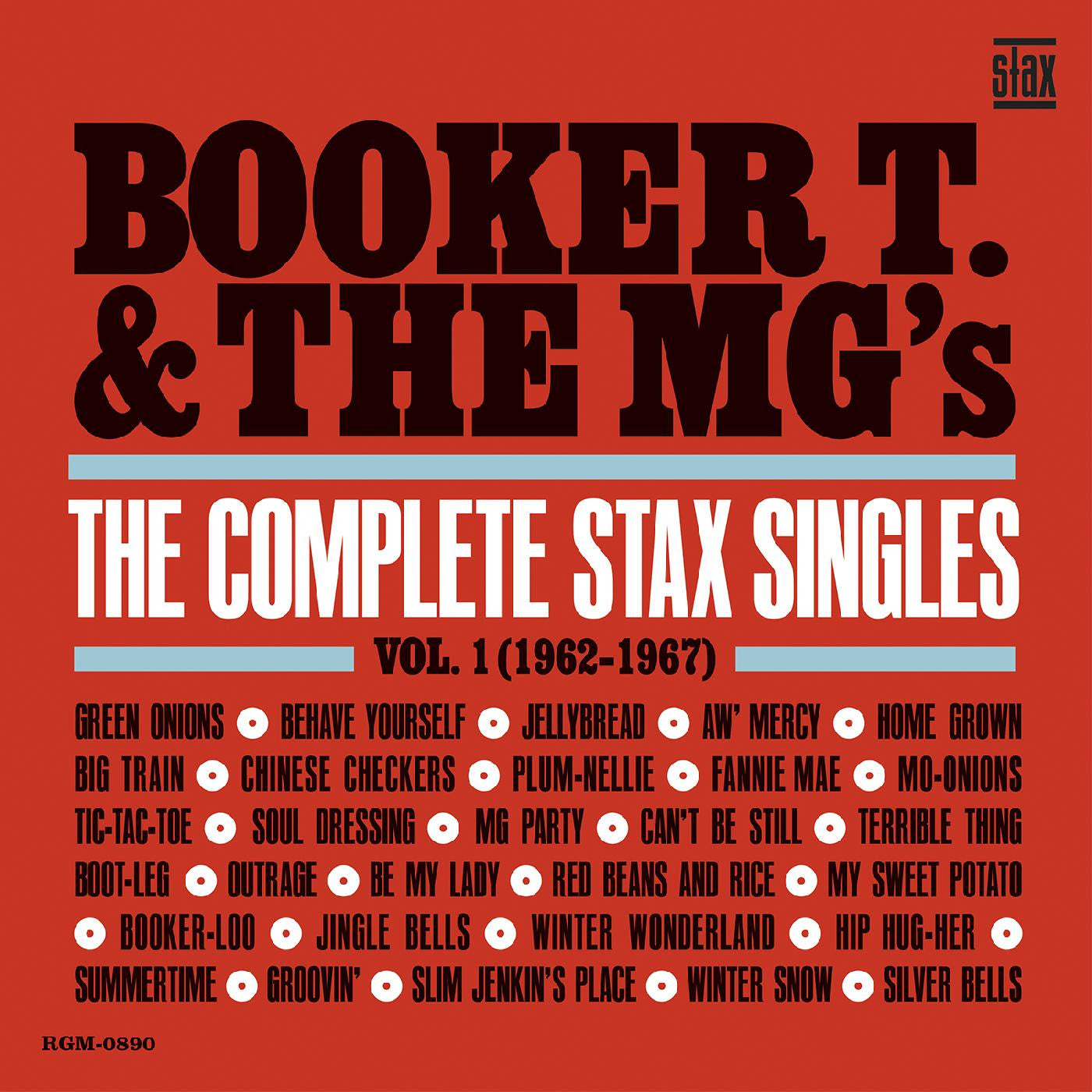 Booker T. & the MG's - The Complete Stax Singles Vol. 1 (1962-1967) (2-LP, Red Vinyl) Vinyl Record