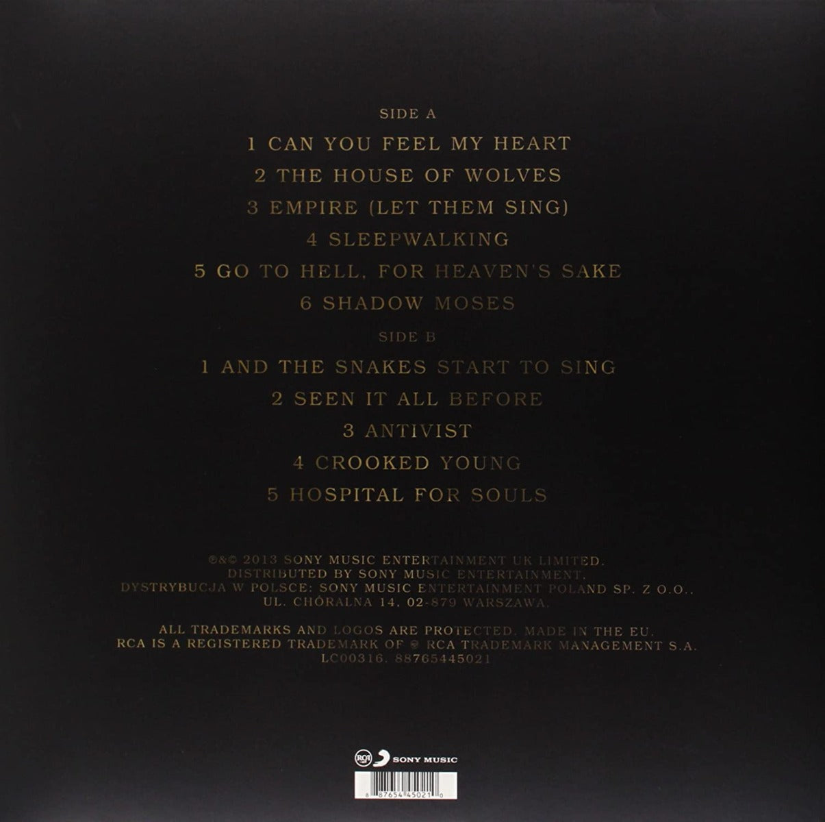 Bring Me the Horizon Sempiternal Vinyl Record