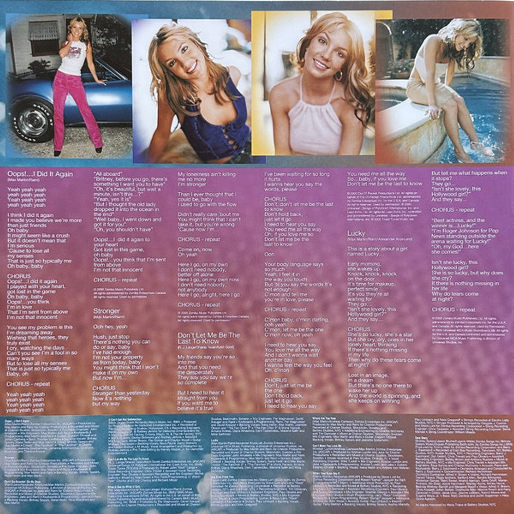 Britney Spears – Oops!... I Did It Again (LP Vinyl) Vinyl Record
