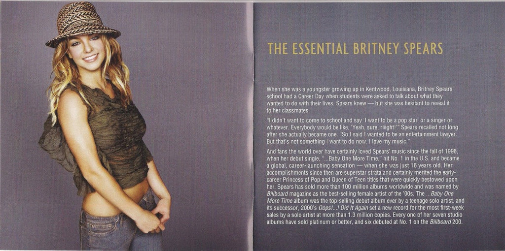 Britney Spears – The Essential Britney Spears (2-CD) Music CD