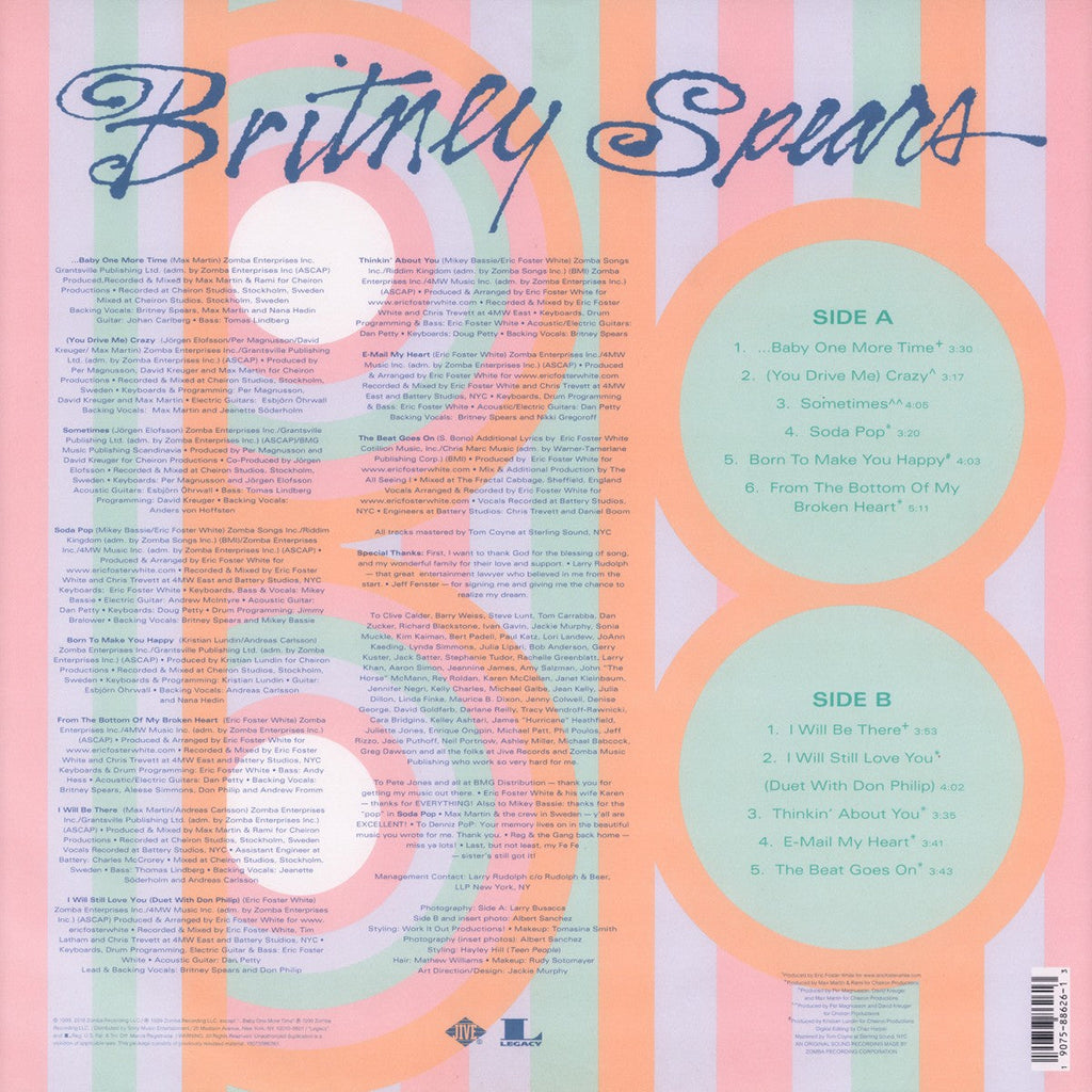 Britney Spears – …Baby One More Time (Picture Disc LP Vinyl) Vinyl Record