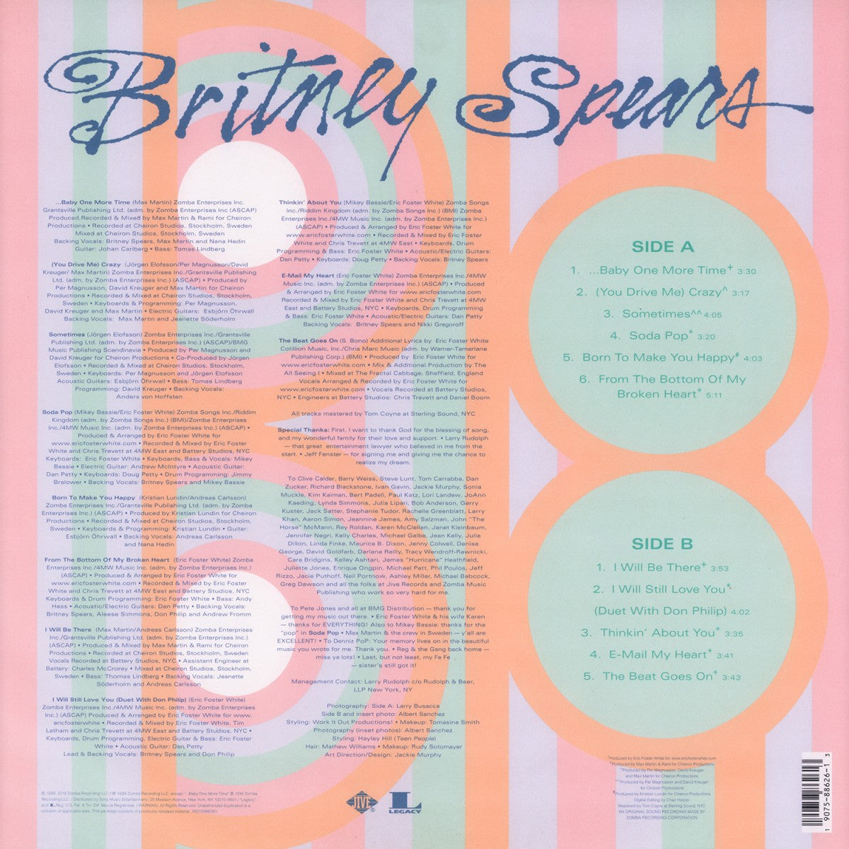 Britney Spears – …Baby One More Time (Picture Disc LP Vinyl) Vinyl Record