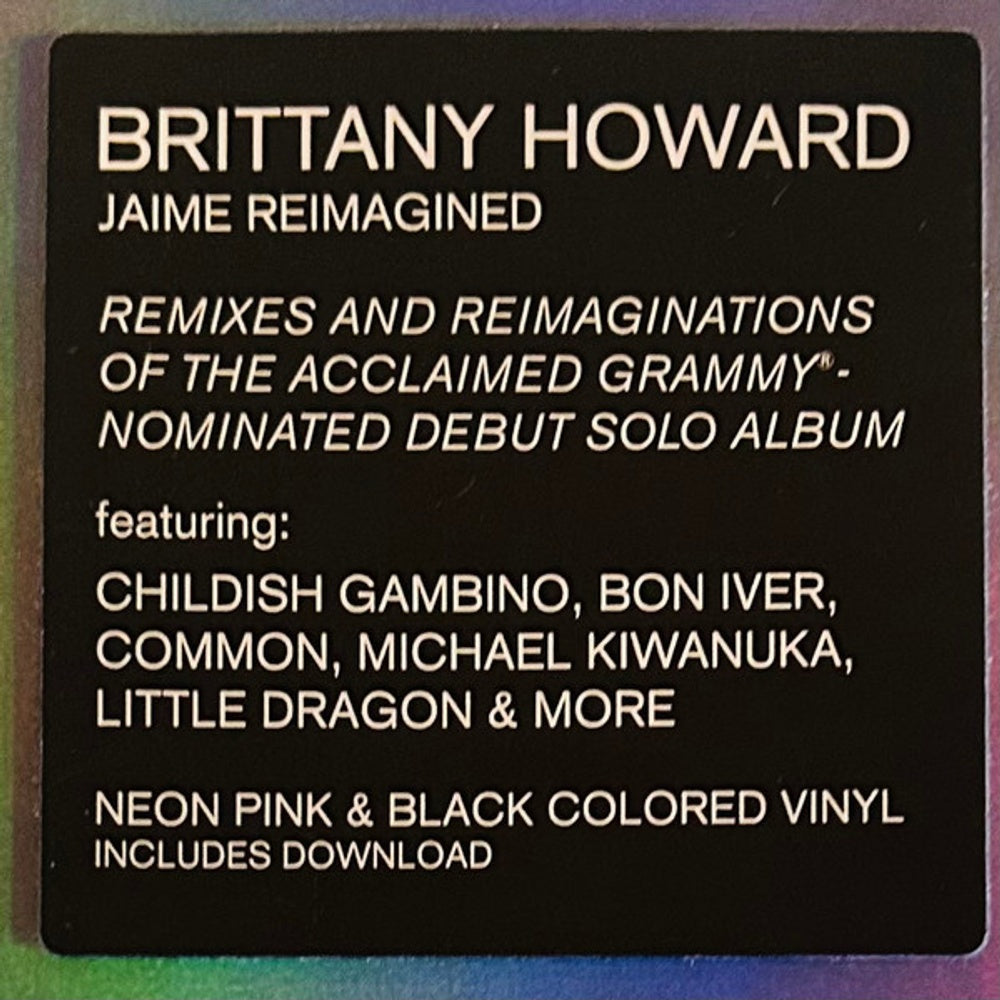 Brittany Howard – Jaime Reimagined (LP Vinyl) Vinyl Record