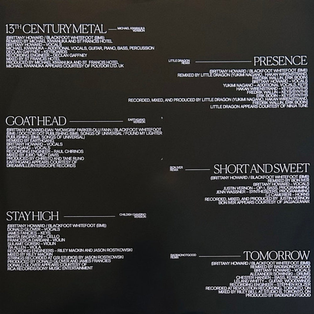 Brittany Howard – Jaime Reimagined (LP Vinyl) Vinyl Record