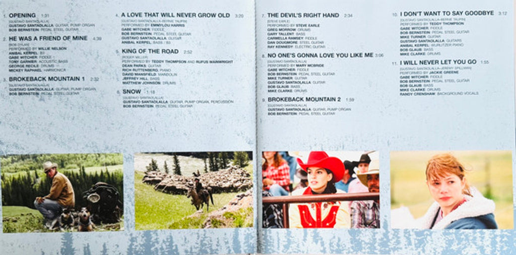 Brokeback Mountain - Original Motion Picture Soundtrack (LP Vinyl) Vinyl Record