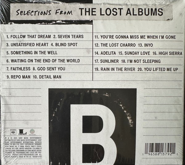 Bruce Springsteen – Lost And Found: Selections From The Lost Albums Music CD
