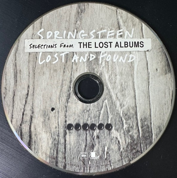 Bruce Springsteen – Lost And Found: Selections From The Lost Albums Music CD