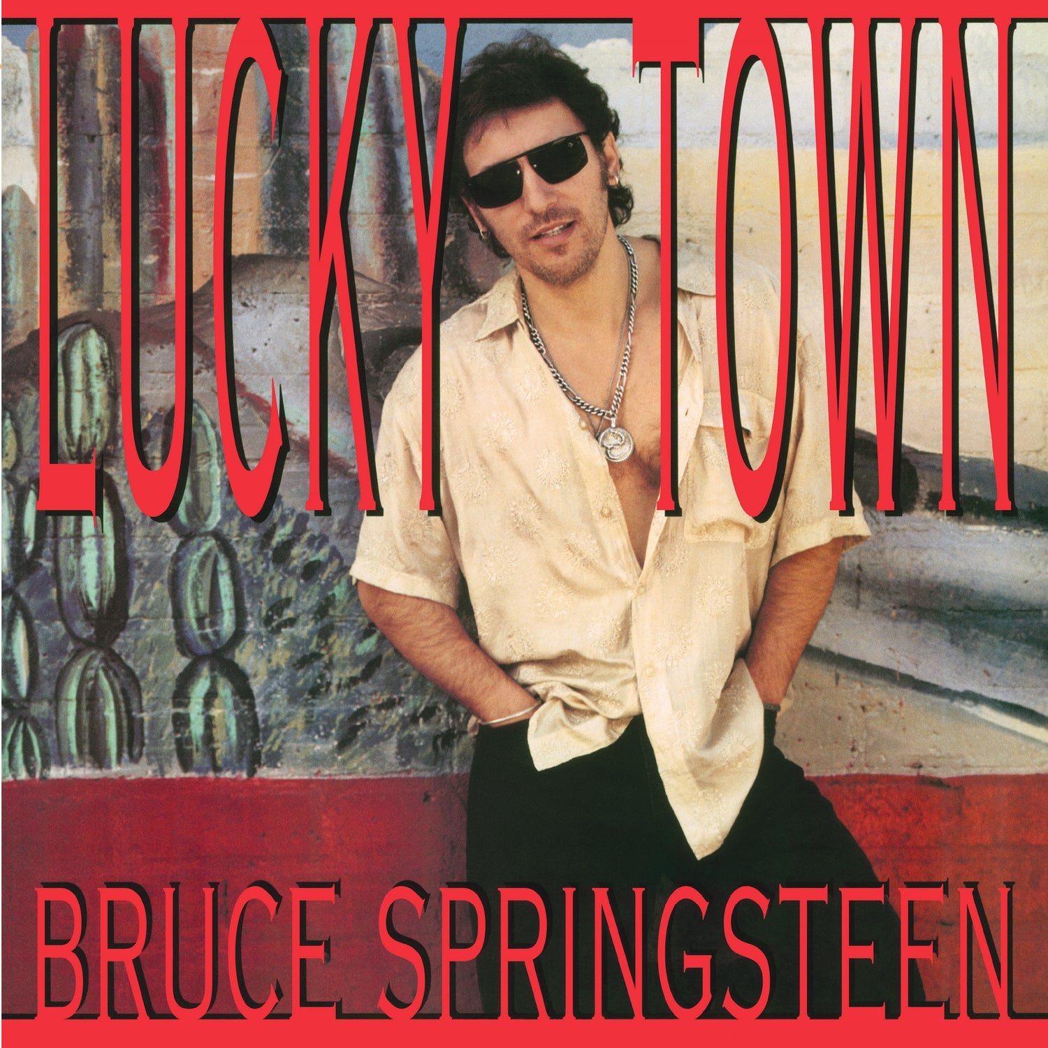 Bruce Springsteen Lucky Town Vinyl Record