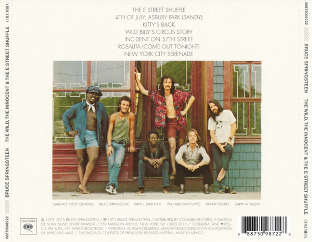 Bruce Springsteen – Wild The Innocent & The E-Street Shuffle Music CD