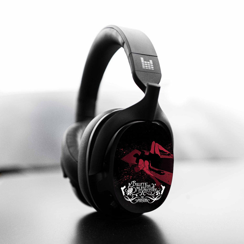 Bullet for My Valentine Poison Anniversary Limited Edition HEAVYS Headphone Shells & Headphone Bundle