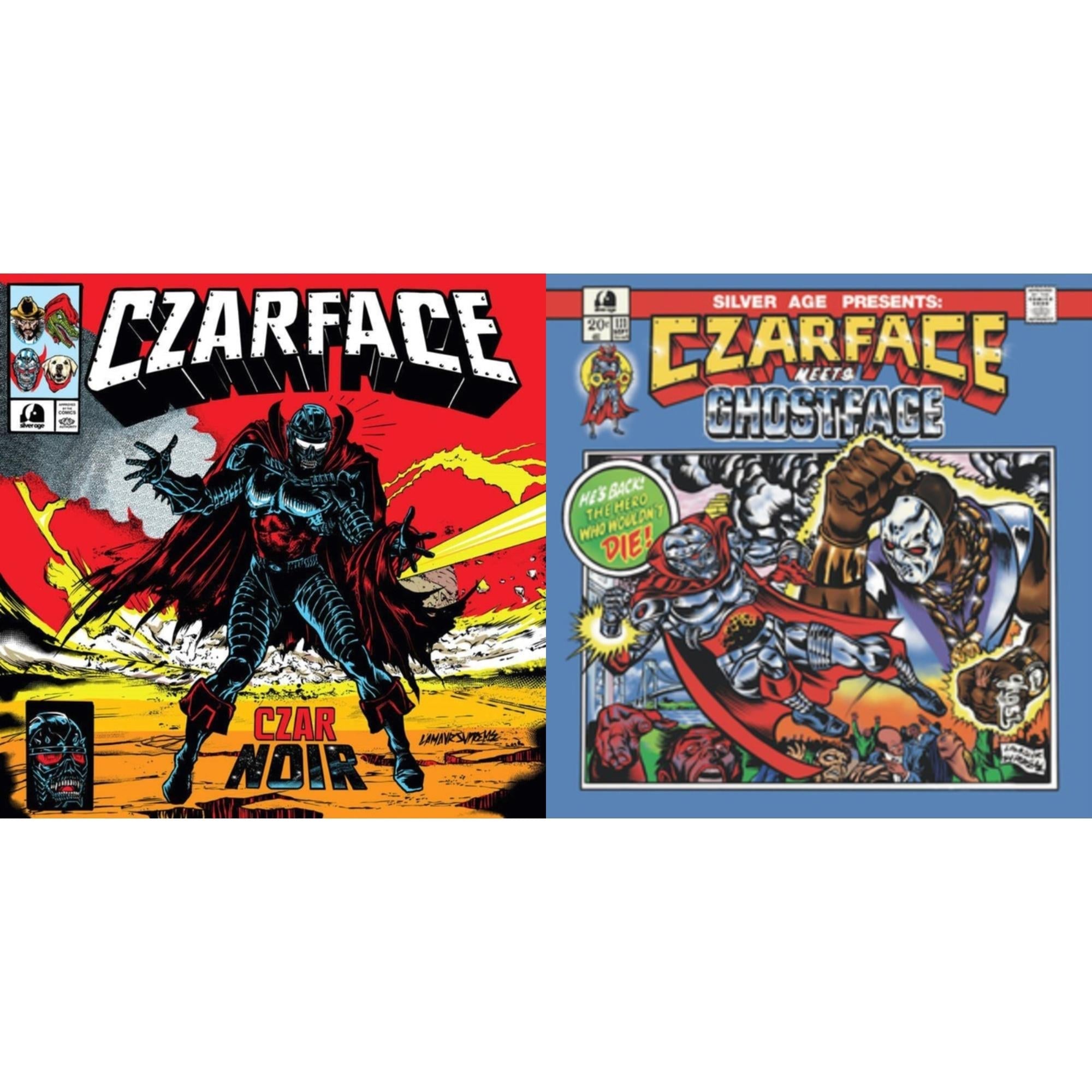 Czar Noir (Red/White LP Vinyl) & Czarface Meets Ghostface