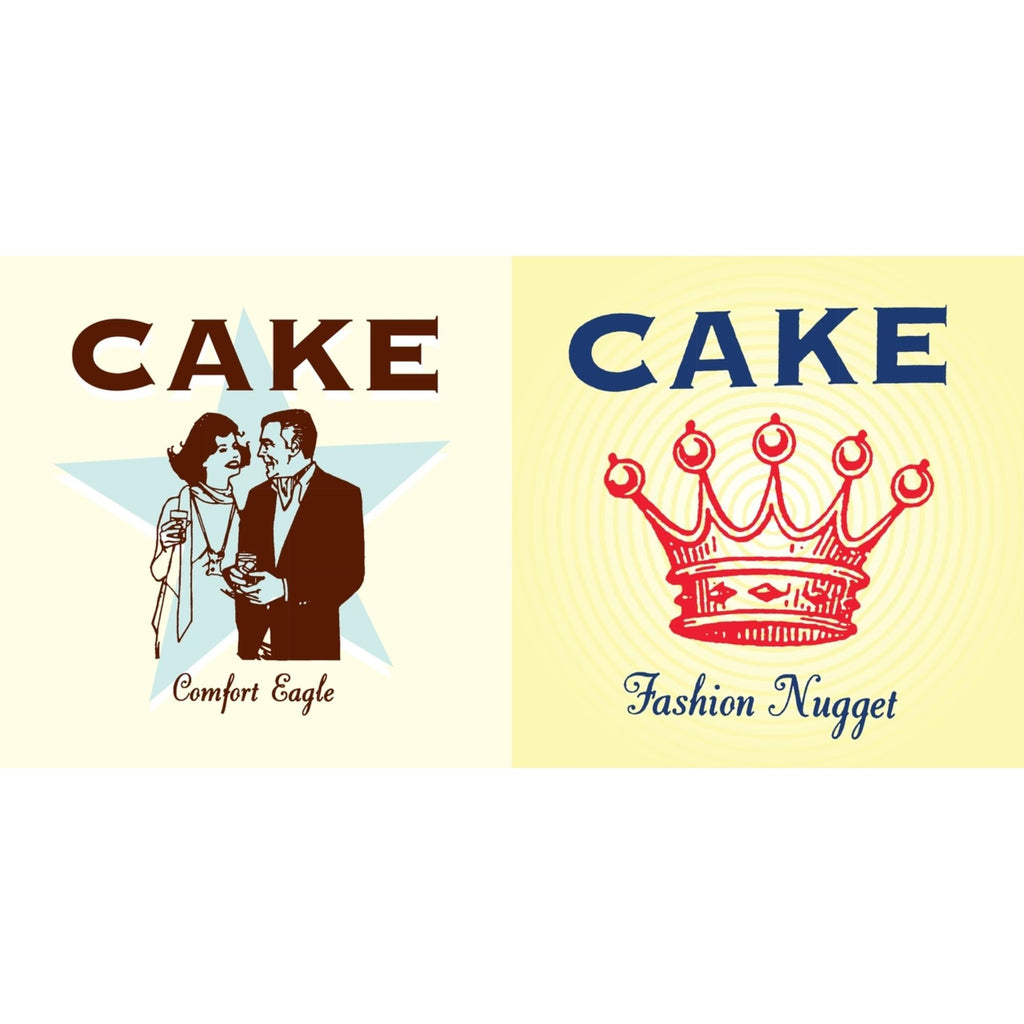 Cake - Fashion Nugget (X) (180G) & Comfort Eagle (180G) - LP Vinyl rECORD Bundle
