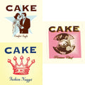 Cake - Comfort Eagle (180G) & Fashion Nugget (X) (180G) & Pressure Chief - LP Vinyl Bundle