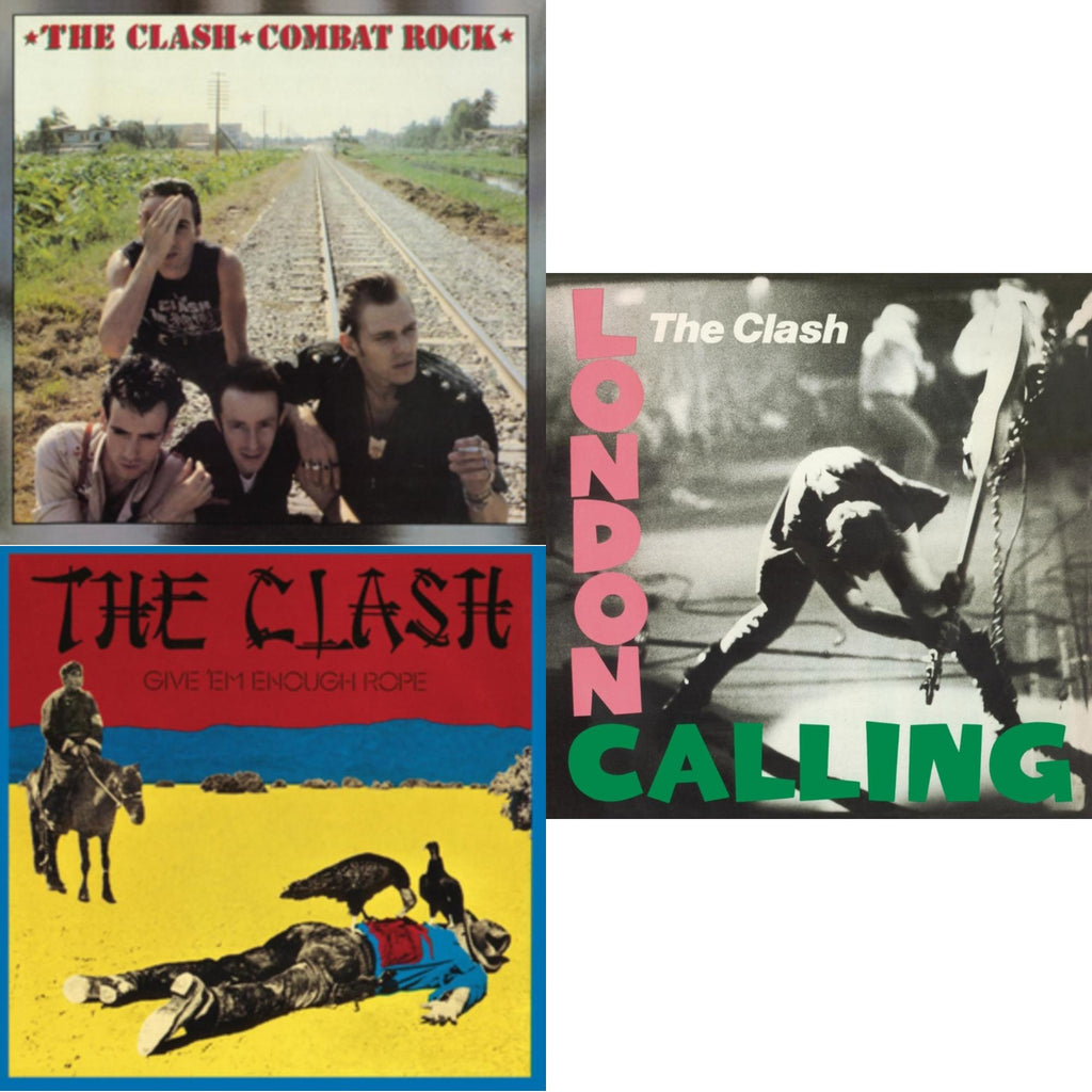 Combat Rock (180G/Remastered) & Give 'Em Enough Rope (180G/Remastered) & London Calling (2LP/180G/Remastered)
