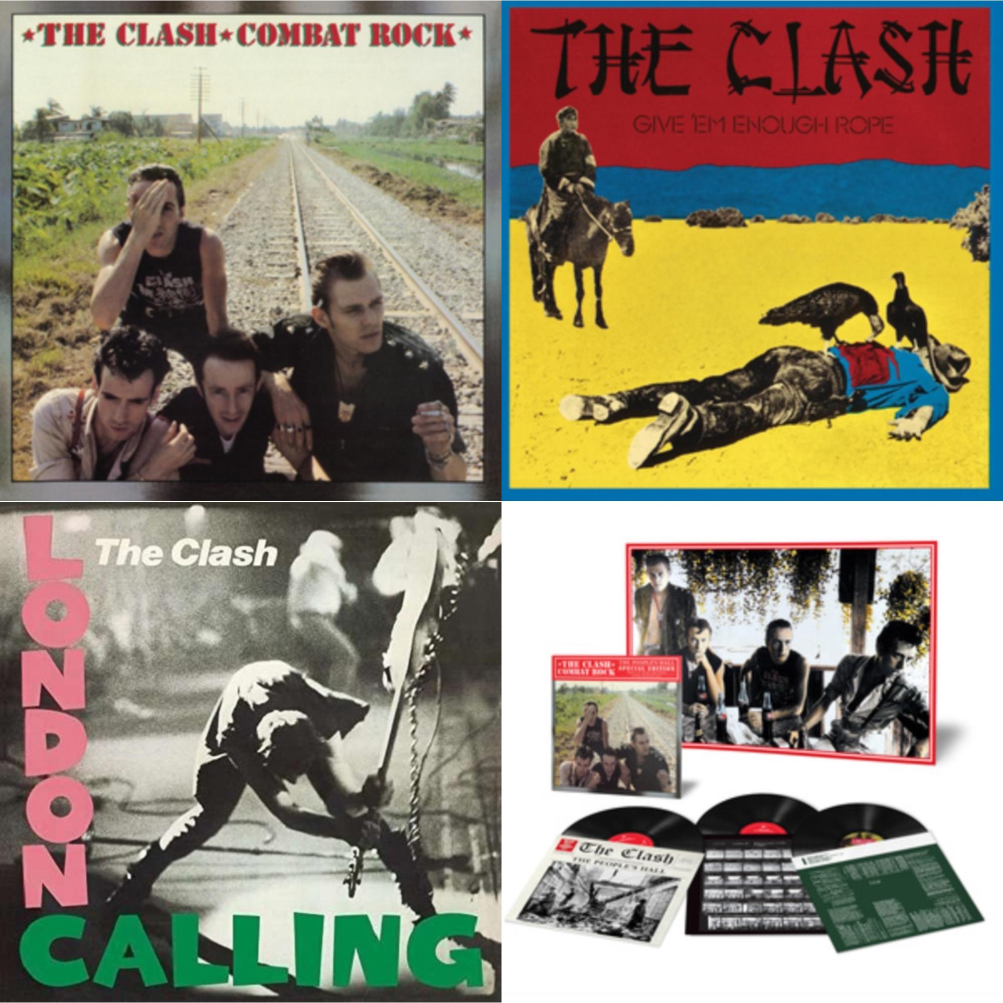 Combat Rock + The People's Hall (Special Edition/3LP/180G) & Combat Rock (180G/Remastered) & Give 'Em Enough Rope (180G/Remastered) & London Calling