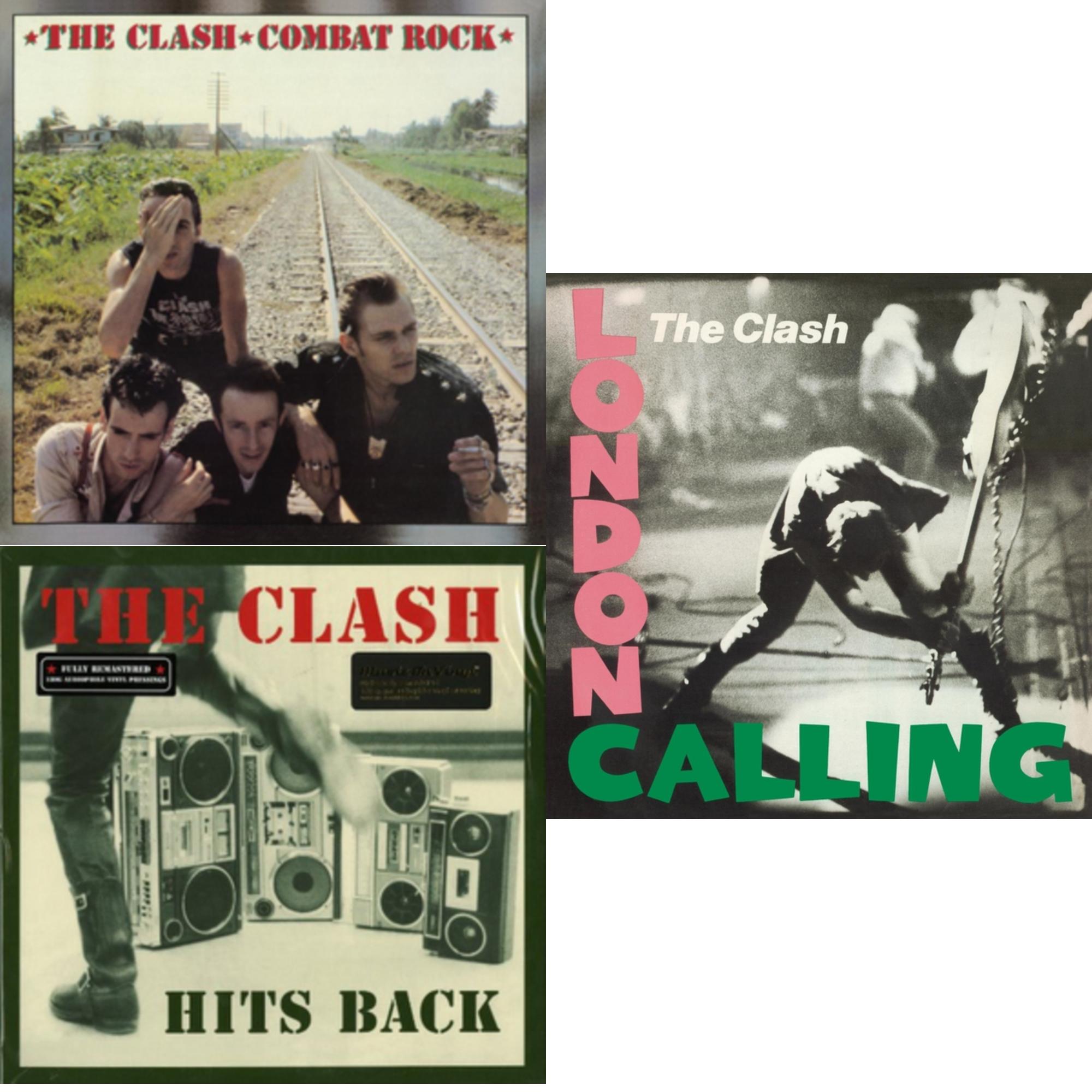 Clash - Hits Back (180G) & Combat Rock (180G/Remastered) & London Calling (2LP/180G/Remastered)