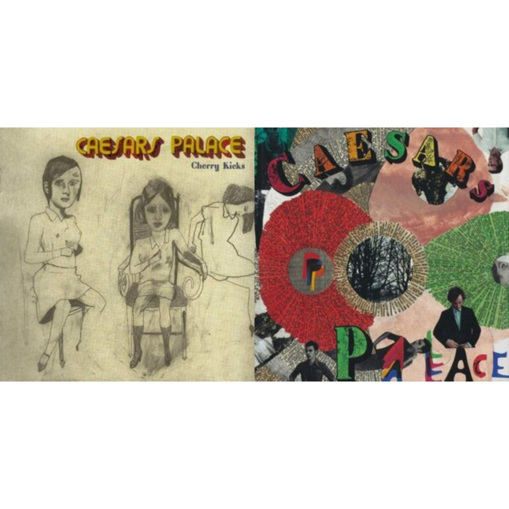 Caesars - Cherry Kicks (Picture Fanzine) & Youth Is Wasted On The Young (Fanzine) - LP Vinyl Bundle