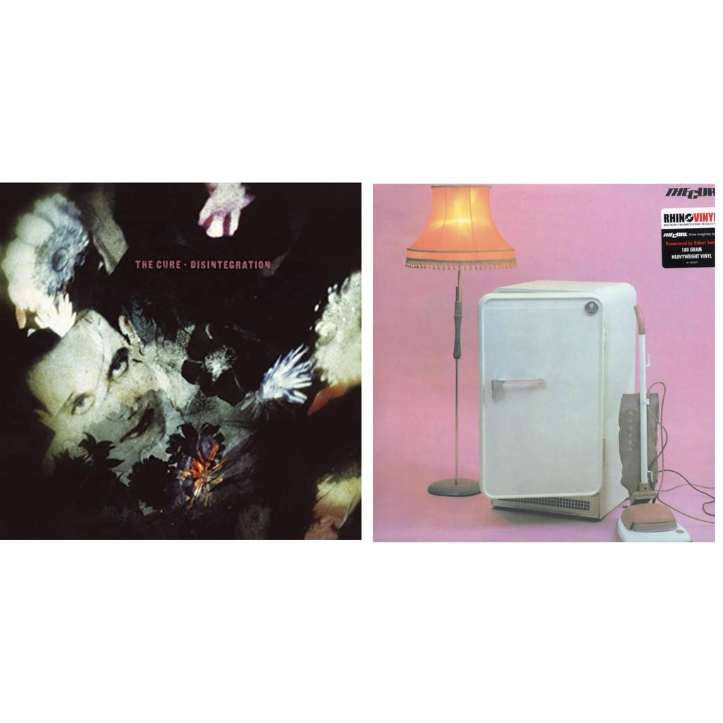 Cure - Three Imaginary Boys (180G) & Disintegration - LP Vinyl Bundle