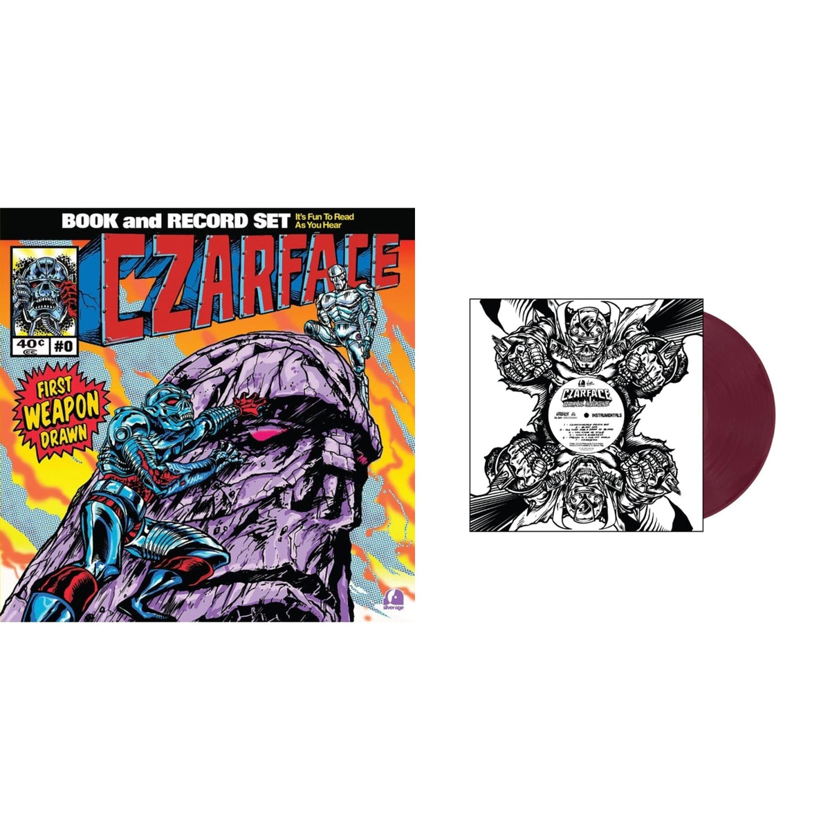 First Weapon Drawn (Sky Blue LP Vinyl) & Czartificial Intelligence (Instrumentals) (Czarvard Crimson LP Vinyl) (Res Essential)