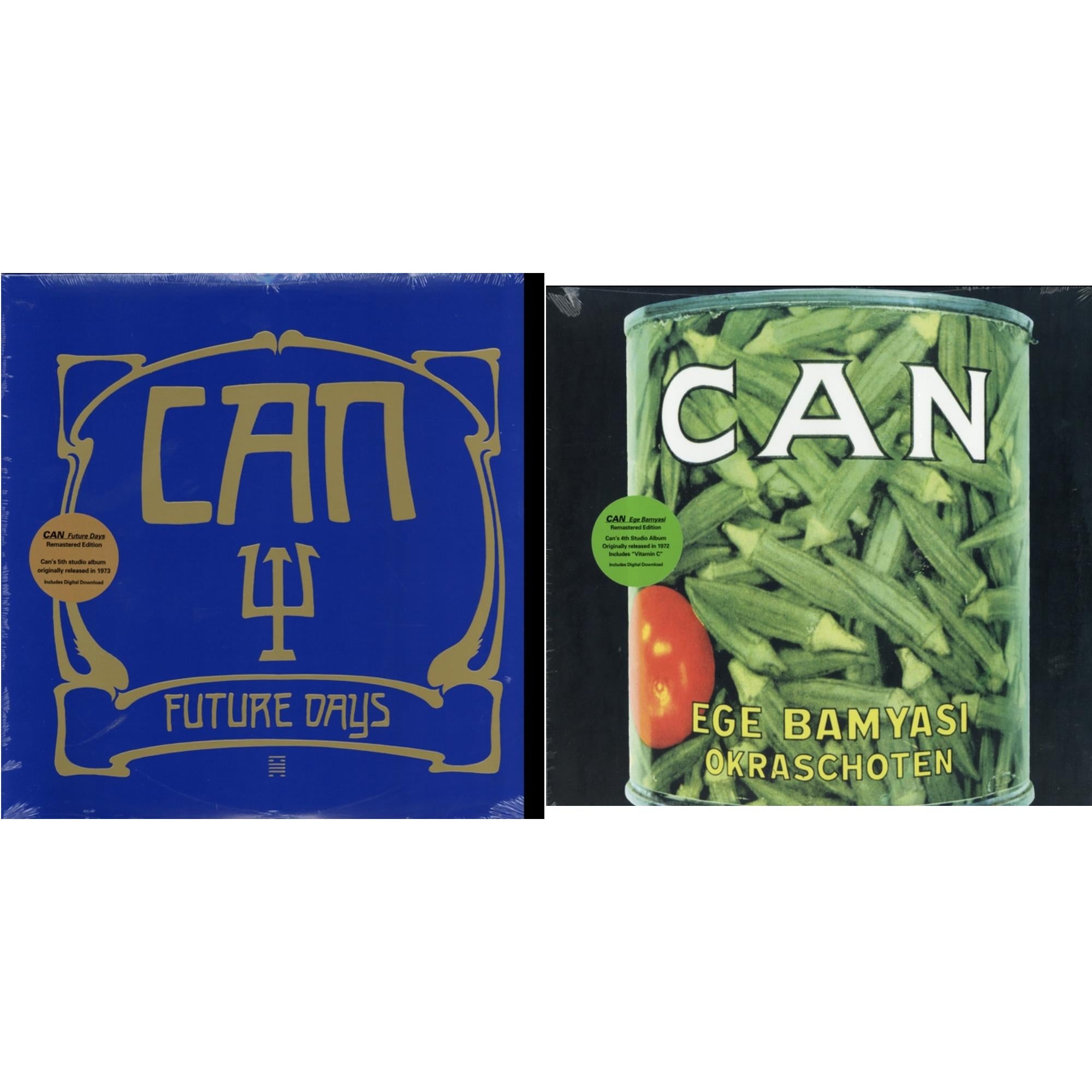 Can - Future Days & Ege Bamyasi - LP Vinyl Bundle