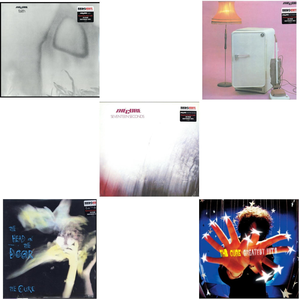 Greatest Hits (2LP) & Head On The Door (180G) & Three Imaginary Boys (180G) & Seventeen Seconds (180G) & Faith (180G)