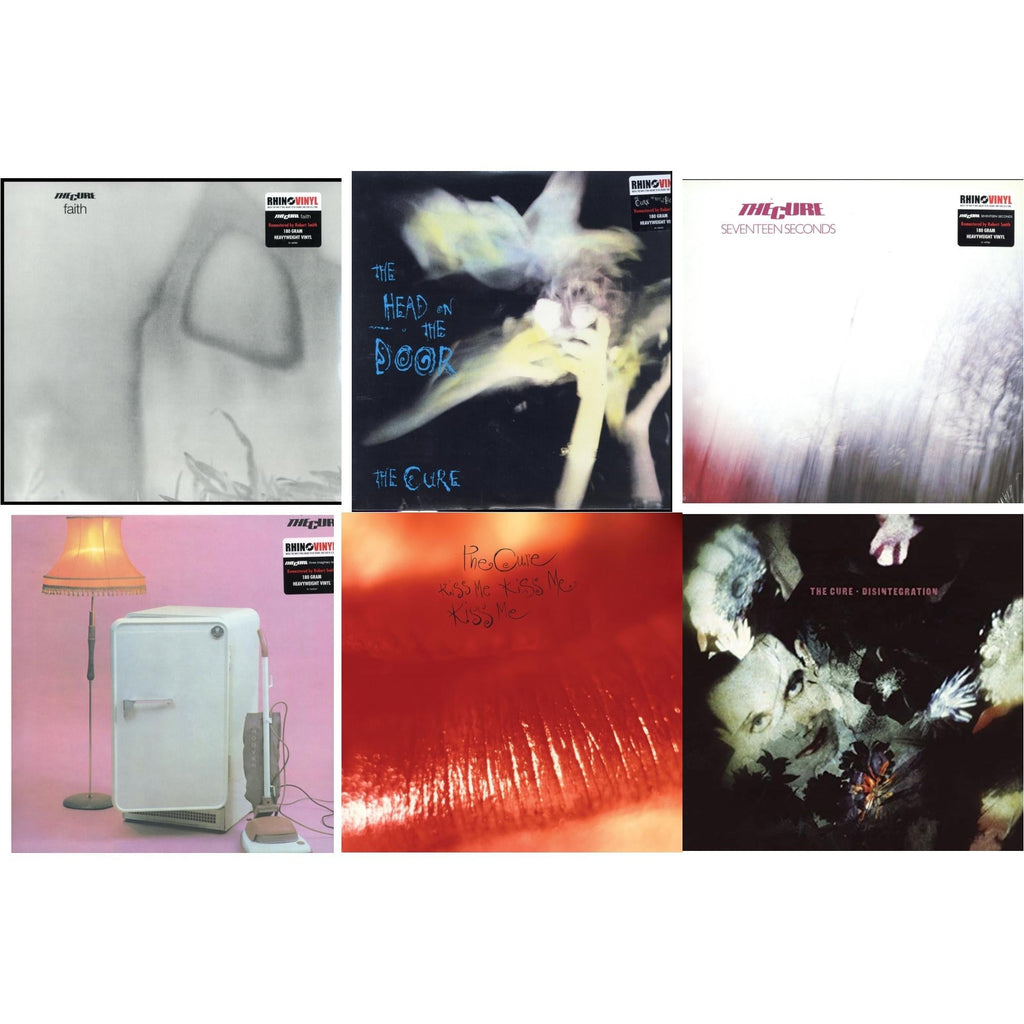 Head On The Door (180G) & Kiss Me, Kiss Me, Kiss Me (180G) & Three Imaginary Boys (180G) & Seventeen Seconds (180G) & Faith (180G) & Disintegration