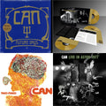 Can - Future Days & Live In Brighton 1975 (Limited Edition/Inca Gold Vinyl/3LP) & Tago Mago (Limited Edition Orange LP Vinyl) & Live In Aston 1977