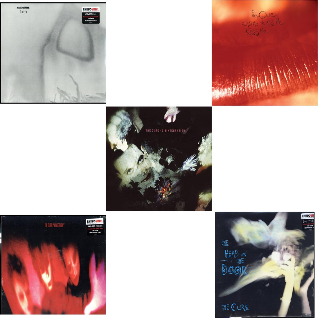 Head On The Door (180G) & Kiss Me, Kiss Me, Kiss Me (180G) & Pornography (180G) & Faith (180G) & Disintegration