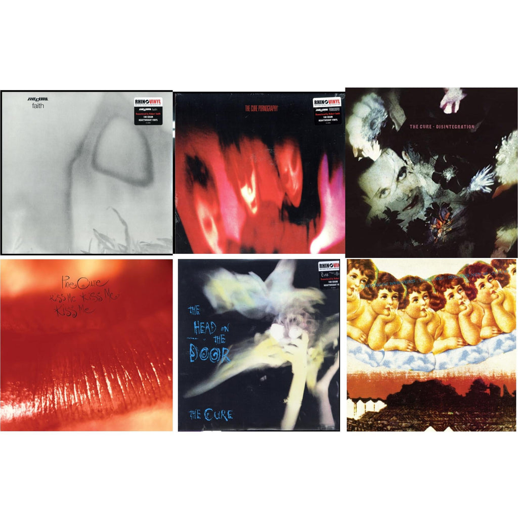 Head On The Door (180G) & Kiss Me, Kiss Me, Kiss Me (180G) & Pornography (180G) & Faith (180G) & Disintegration & Japanese Whispers: The Cure Singles Nov 82:Nov 83 (Clear LP Vinyl/Transclear Sleeve W/ Inner Bag)