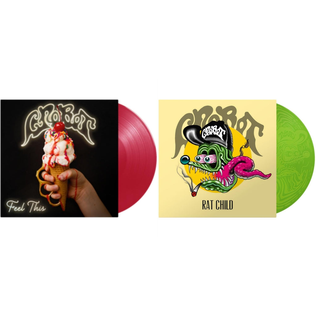 Crobot - Feel This (Transparent Red LP Vinyl) & Rat Child