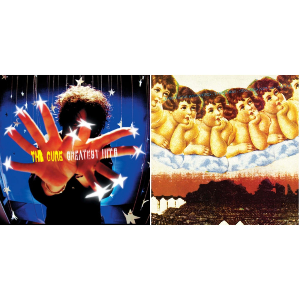 Greatest Hits (2LP) & Japanese Whispers: The Cure Singles Nov 82:Nov 83 (Clear LP Vinyl/Transclear Sleeve W/ Inner Bag)