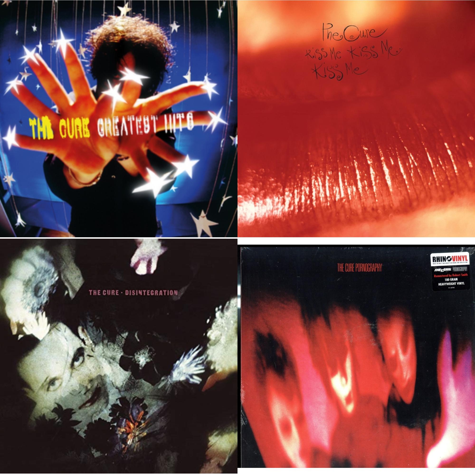 Kiss Me, Kiss Me, Kiss Me (180G) & Pornography (180G) & Disintegration & Greatest Hits