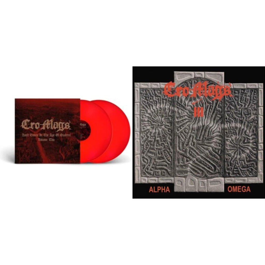 Cro-Mags - Alpha Omega & Hard Times In The Age Of Quarrel: Vol 2 (2LP/Red Vinyl)