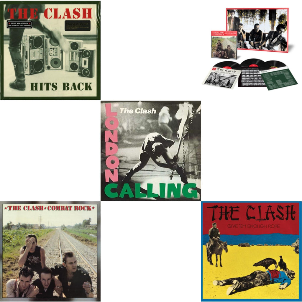 Combat Rock + The People's Hall (Special Edition/3LP/180G) & Hits Back (180G) & Combat Rock (180G/Remastered) & Give 'Em Enough Rope (180G/Remastered) & London Calling