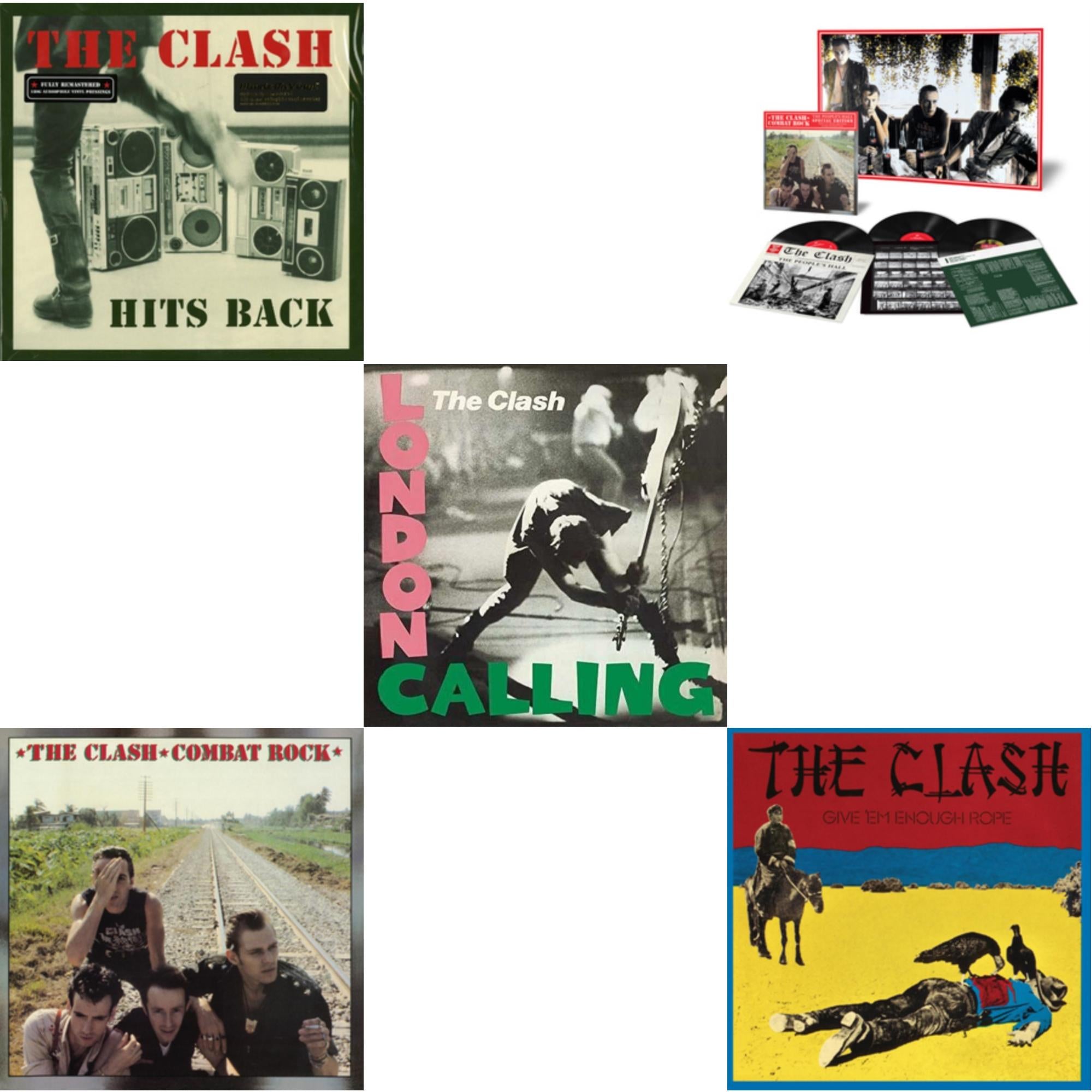 Combat Rock + The People's Hall (Special Edition/3LP/180G) & Hits Back (180G) & Combat Rock (180G/Remastered) & Give 'Em Enough Rope (180G/Remastered) & London Calling
